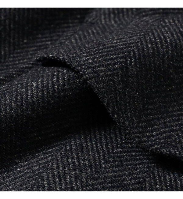 BEAMSBOY「ショート ヘリンボーン CPO ジャケット」|ブルゾン・スタジャン|