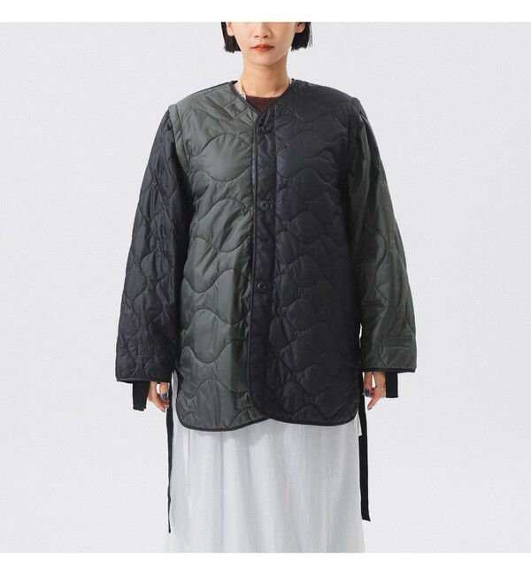 BEAMSBOY「クレイジー デタッチ スリーブ ライナー」|ブルゾン・スタジャン|