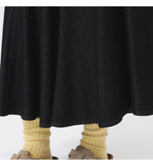 BEAMSBOY「デニム フレア スカート」|スカート|