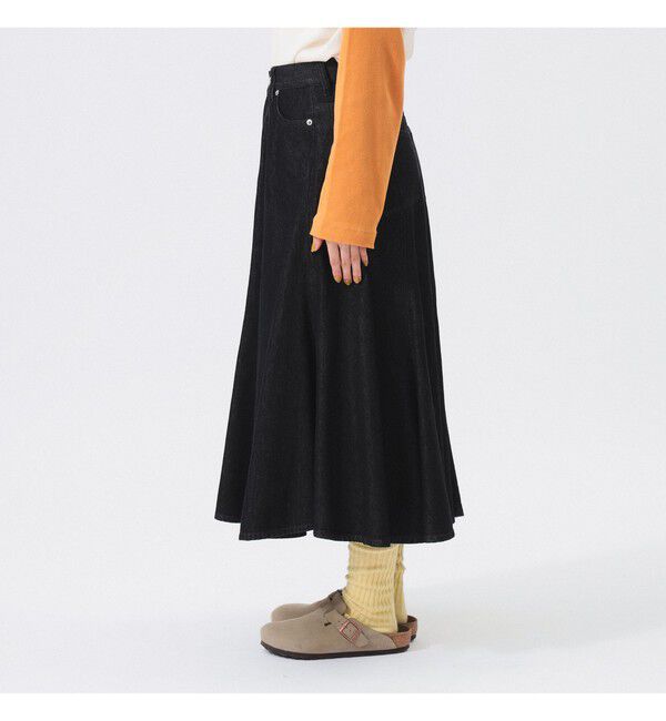 BEAMSBOY「デニム フレア スカート」|スカート|