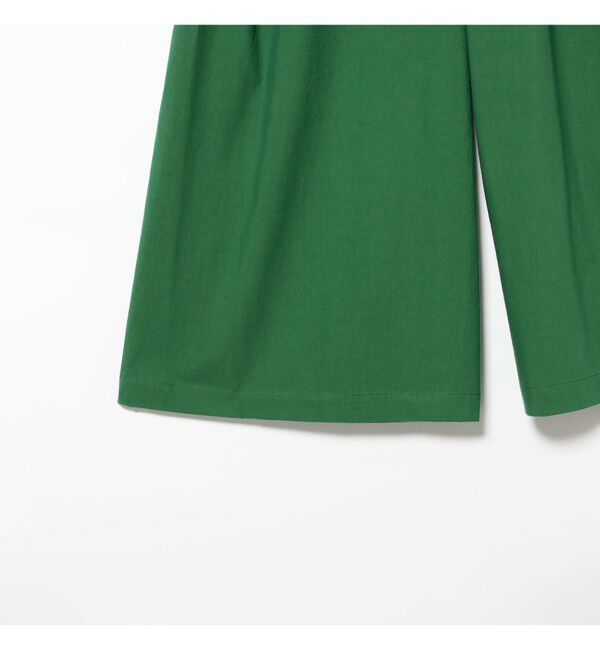 Demi-Luxe BEAMS 「AK+1 / コットン ワイドパンツ」|チノ|