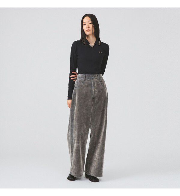 Ray BEAMS 「【別注】FRED PERRY / Twin Tipped Ribbed Polo Shirt」|ポロシャツ|