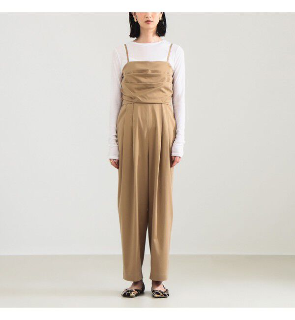 Demi-Luxe BEAMS 「キュプラ ドレープ オールインワン」|オールインワン|