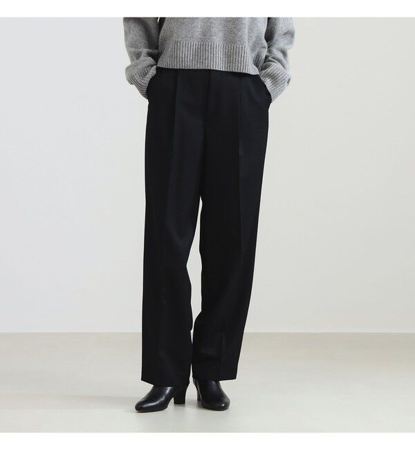 Demi-Luxe BEAMS 「ツイル テーパード パンツ」|チノ|