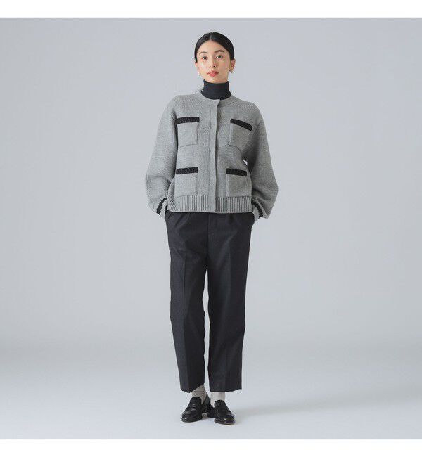 Demi-Luxe BEAMS 「3G ウール ジャケット カーディガン」|ニット・セーター|