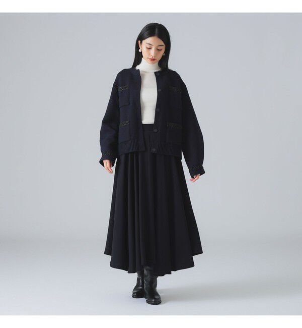 Demi-Luxe BEAMS 「3G ウール ジャケット カーディガン」|ニット・セーター|