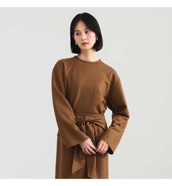 Demi-Luxe BEAMS 「ウール ジャージ プルオーバー」|Tシャツ・カットソー|