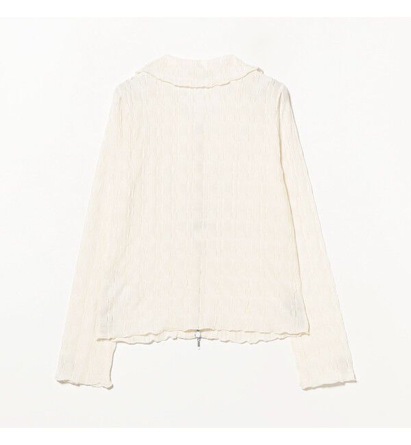 Ray BEAMS 「カット ジャカード ジップ シャツ」|シャツ・ブラウス|