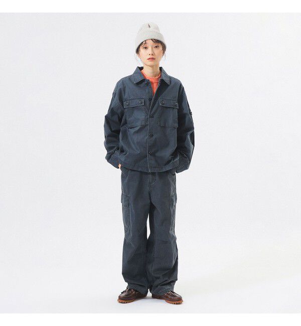 BEAMSBOY「リップストップ ミリタリー ブルゾン」|ブルゾン・スタジャン|