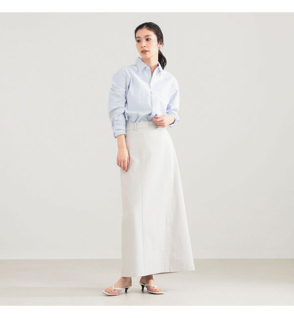 Demi-Luxe BEAMS 「AK+1 / コットン オックス シャツ」|シャツ・ブラウス|