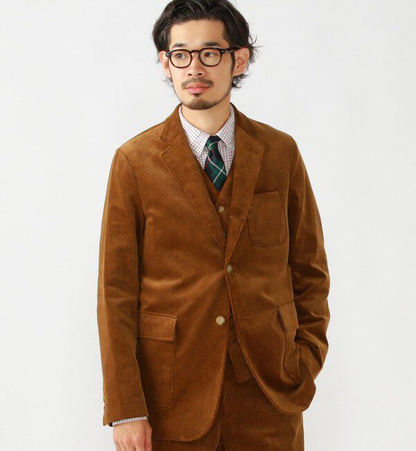 BEAMS PLUS「BEAMS PLUS / 3B Jacket Corduroy」|テーラードジャケット|