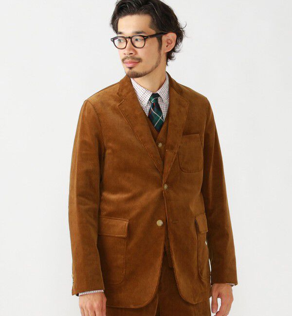BEAMS PLUS「BEAMS PLUS / 3B Jacket Corduroy」|テーラードジャケット|