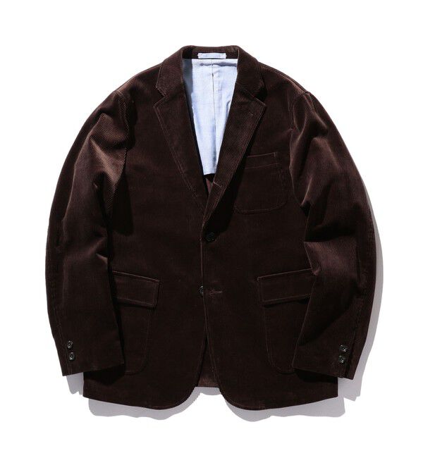 BEAMS PLUS「BEAMS PLUS / 3B Jacket Corduroy」|テーラードジャケット|D.BROWN
