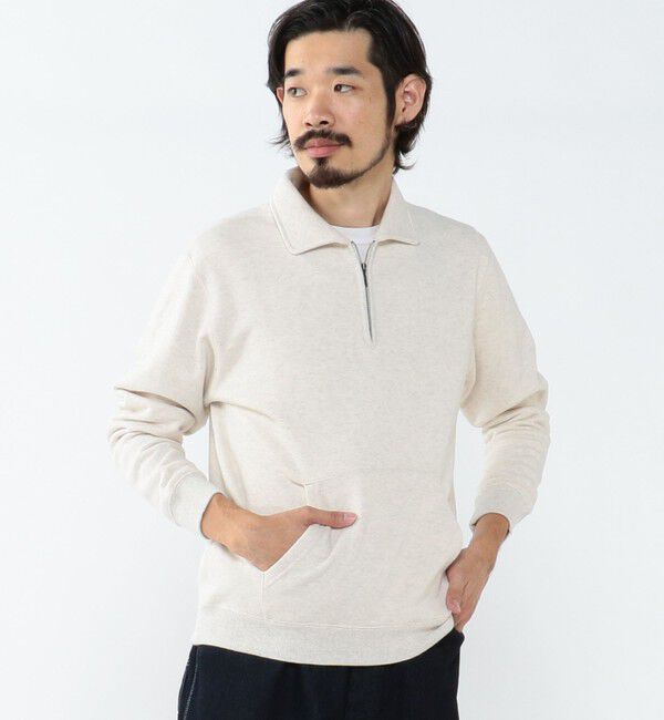 BEAMS PLUS「BEAMS PLUS / Sweat Half Zip」|スウェット・ジャージ|