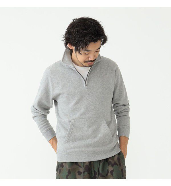 BEAMS PLUS「BEAMS PLUS / Sweat Half Zip」|スウェット・ジャージ|