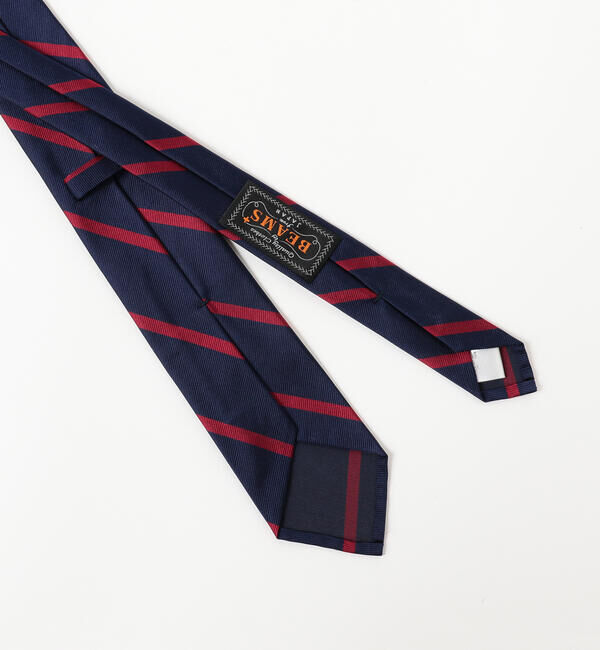 BEAMS PLUS「BEAMS PLUS / シルク アイビー レジメンタル タイ」|ネクタイ・蝶ネクタイ|