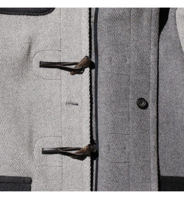 BEAMS PLUS「ヘリンボーン パネル ダッフルコート」|ダッフルコート|