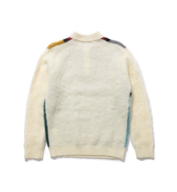 BEAMS PLUS「シャギー ニット ポロシャツ」|ポロシャツ|