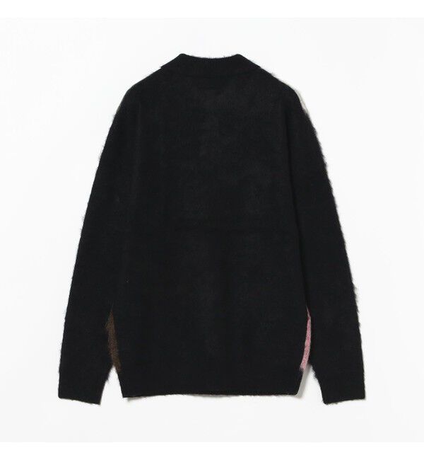 BEAMS PLUS「シャギー ニット ポロシャツ」|ポロシャツ|