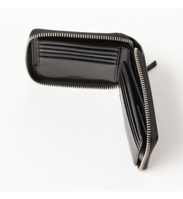 BEAMS「ジップ レザーウォレット」|財布|