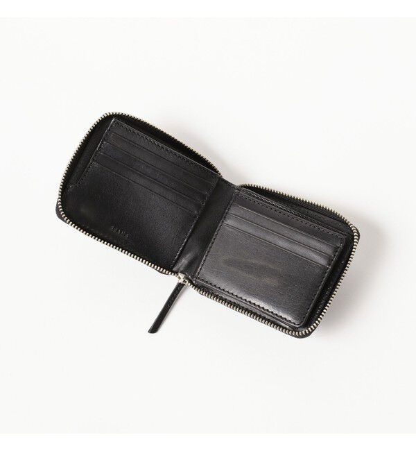 BEAMS「ジップ レザーウォレット」|財布|