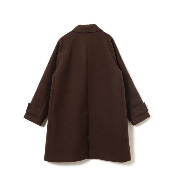 BEAMS「ワイドフィット フリース ステンカラーコート」|ダッフルコート|