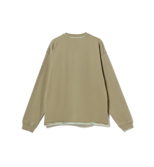 BEAMS「カスリ染め クルーネック スウェットシャツ」|スウェット・ジャージ|