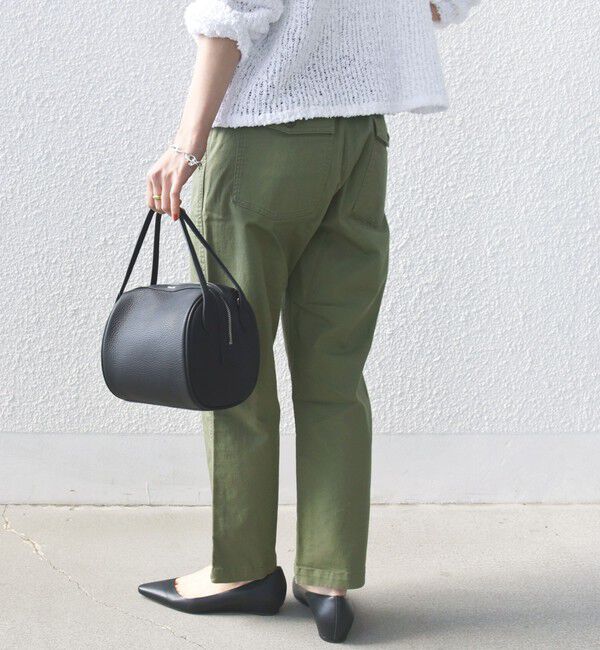 SHIPS for women「《一部追加予約》【WEB限定】ストレッチ ベーシック ベイカー パンツ」|その他|