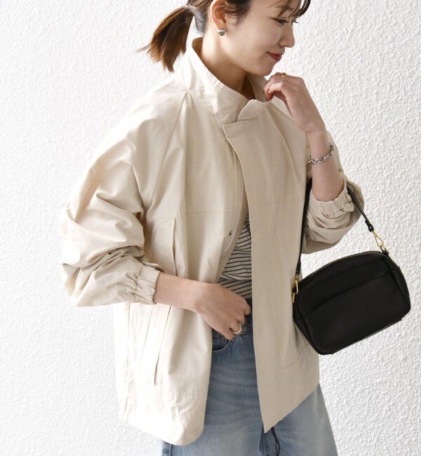 SHIPS any「【SHIPS any別注】HINSON: ショート モンスター ブルゾン 24SS ◇」|ブルゾン・スタジャン|