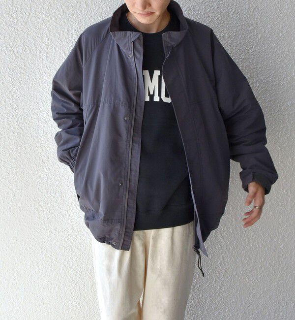 SHIPS any「【SHIPS any別注】HINSON: ショート モンスター ブルゾン 24SS ◇」|ブルゾン・スタジャン|