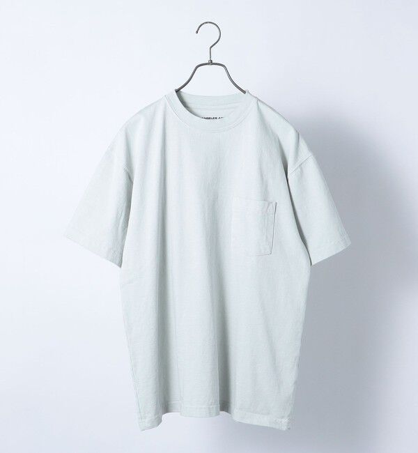 SHIPS any「【SHIPS any別注】LA APPAREL: ヘビーウェイト 半袖 Tシャツ◇」|Tシャツ・カットソー|ライトグレー