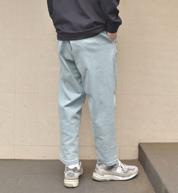 SHIPS any「【SHIPS any別注】Gramicci: オーガニックコットン ルーズテーパード ストレッチ デニム パンツ◆」|デニム|