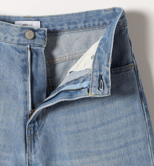 SHIPS any「SHIPS any: ハイライズ デニムパンツ［SHIPS any DENIM］」|デニム|