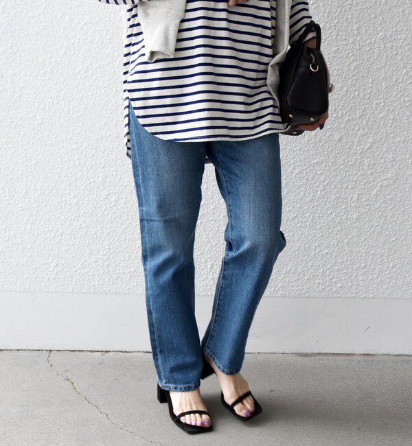 SHIPS any「SHIPS any: ハイライズ デニムパンツ［SHIPS any DENIM］」|デニム|