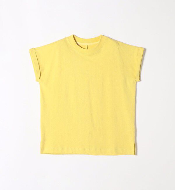 SHIPS any「SHIPS any:〈抗菌防臭/洗濯機可能〉USAコットン フレンチスリーブ TEE」|Tシャツ・カットソー|