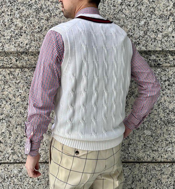 SHIPS「【SHIPS EXCLUSIVE】Southwick: Alan Paine Wool Cricket Vest」|ベスト・ジレ|
