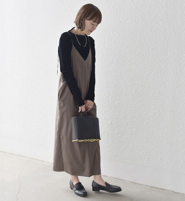 SHIPS for women「〈手洗い可能〉Iライン キャミ ワンピース」|ワンピース|