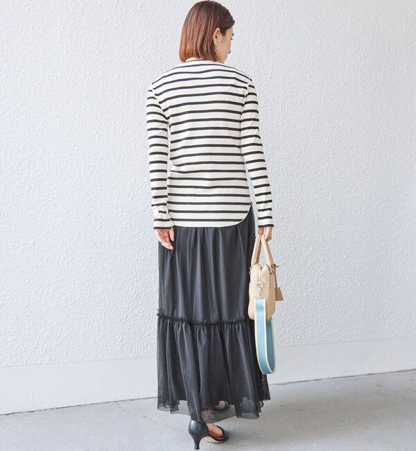 SHIPS for women「〈手洗い可能〉チュール リバーシブル ギャザー スカート◇」|スカート|