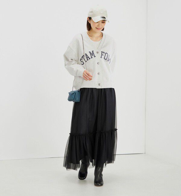 SHIPS for women「〈手洗い可能〉チュール リバーシブル ギャザー スカート◇」|スカート|