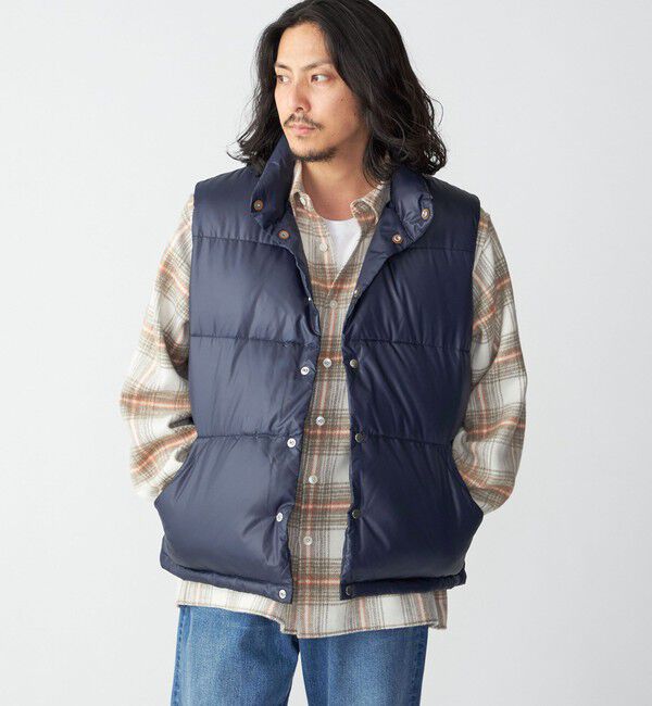 SHIPS「SHIPS: 〈撥水加工〉光電子(R) オーセンティック ダウン ベスト」|ダウンベスト・ベスト|