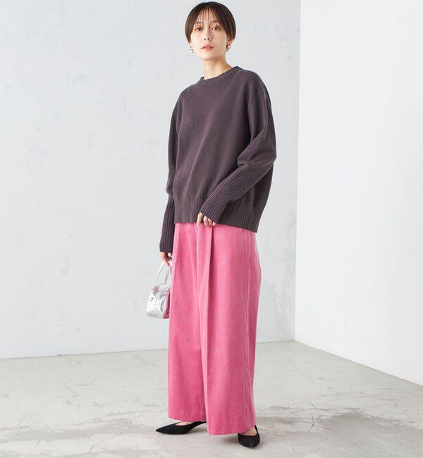 SHIPS for women「〈手洗い可能〉オーガニック コットン コーデュロイ パンツ ◇」|その他|