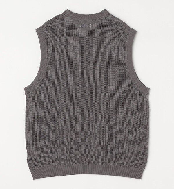 SHIPS any「SHIPS any: 〈洗濯機可能〉シアー ニット クルーネック プルオーバー ベスト◇」|ベスト・ジレ|