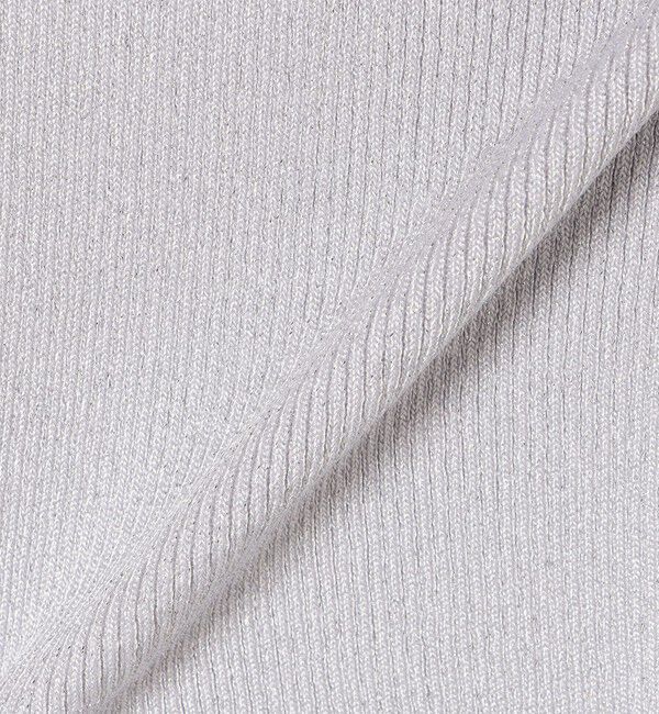 SHIPS for women「〈手洗い可能〉ラメ ノースリーブ ニット」|ニット・セーター|