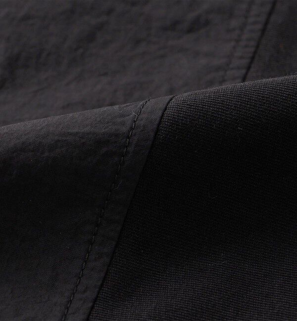 SHIPS any「SHIPS any: コットン / ナイロン コンビ スケアスリーブ スピンドル ワイド Tシャツ◇」|Tシャツ・カットソー|