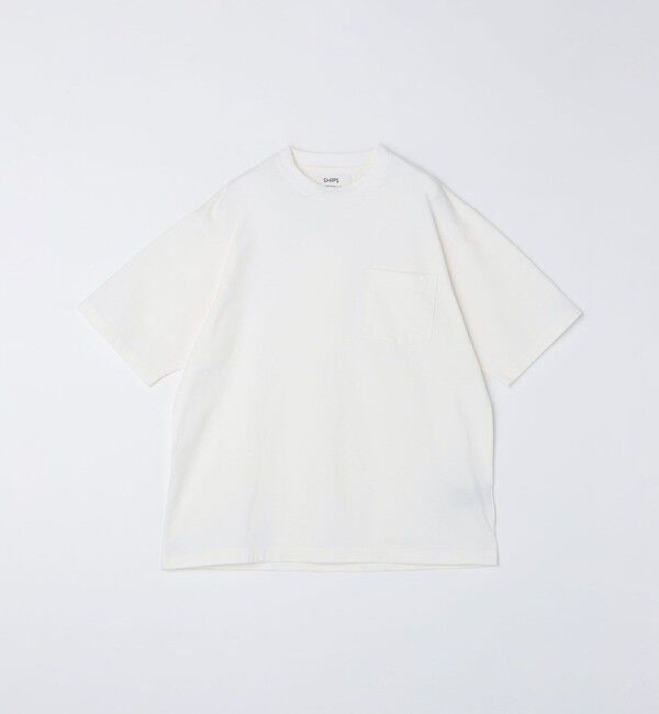 SHIPS「SHIPS: COTTON USA ポケット Tシャツ」|Tシャツ・カットソー|
