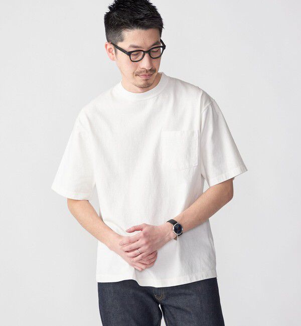 SHIPS「SHIPS: COTTON USA ポケット Tシャツ」|Tシャツ・カットソー|