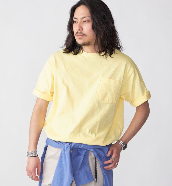 SHIPS「SHIPS: COTTON USA ポケット Tシャツ」|Tシャツ・カットソー|