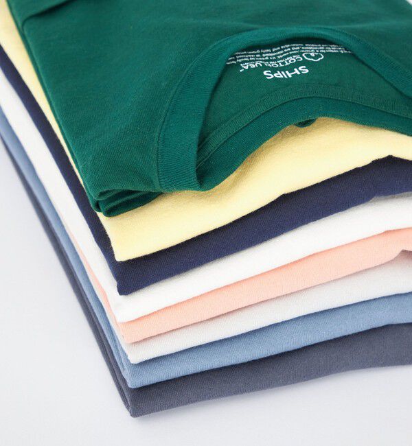 SHIPS「SHIPS: COTTON USA ポケット Tシャツ」|Tシャツ・カットソー|