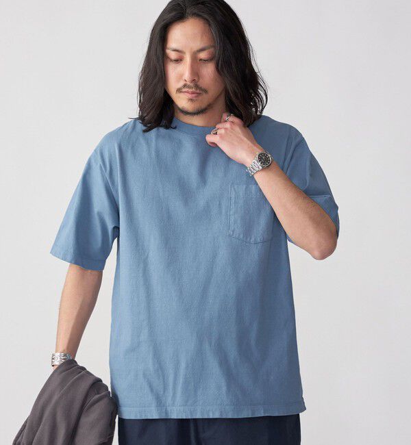 SHIPS「SHIPS: COTTON USA ポケット Tシャツ」|Tシャツ・カットソー|
