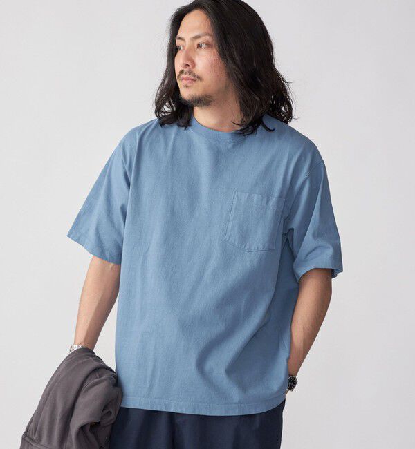 SHIPS「SHIPS: COTTON USA ポケット Tシャツ」|Tシャツ・カットソー|